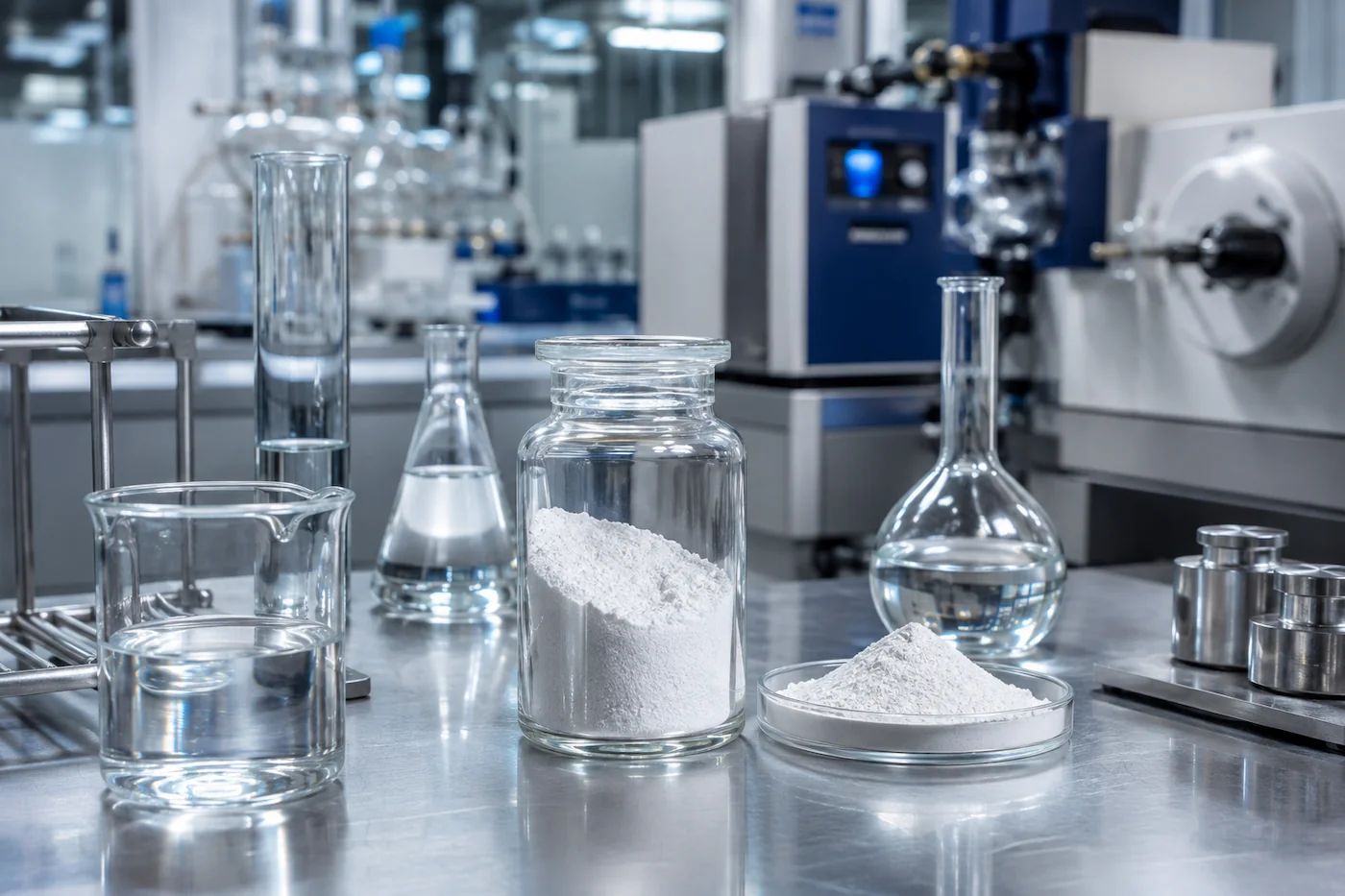 Laboratory materials for industrial chemical applications