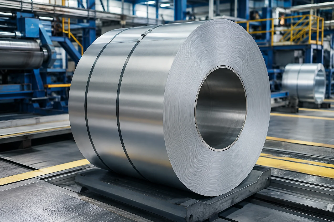 Metal coil used for tinplate and protective coatings
